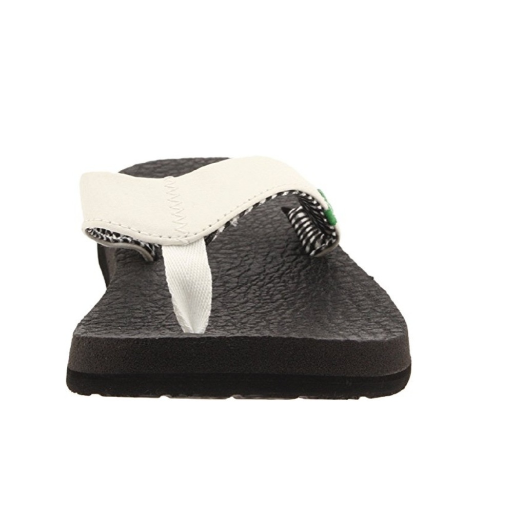 Sanuk Women's Yoga Mat Flip Flop White A - Picture 3 of 8